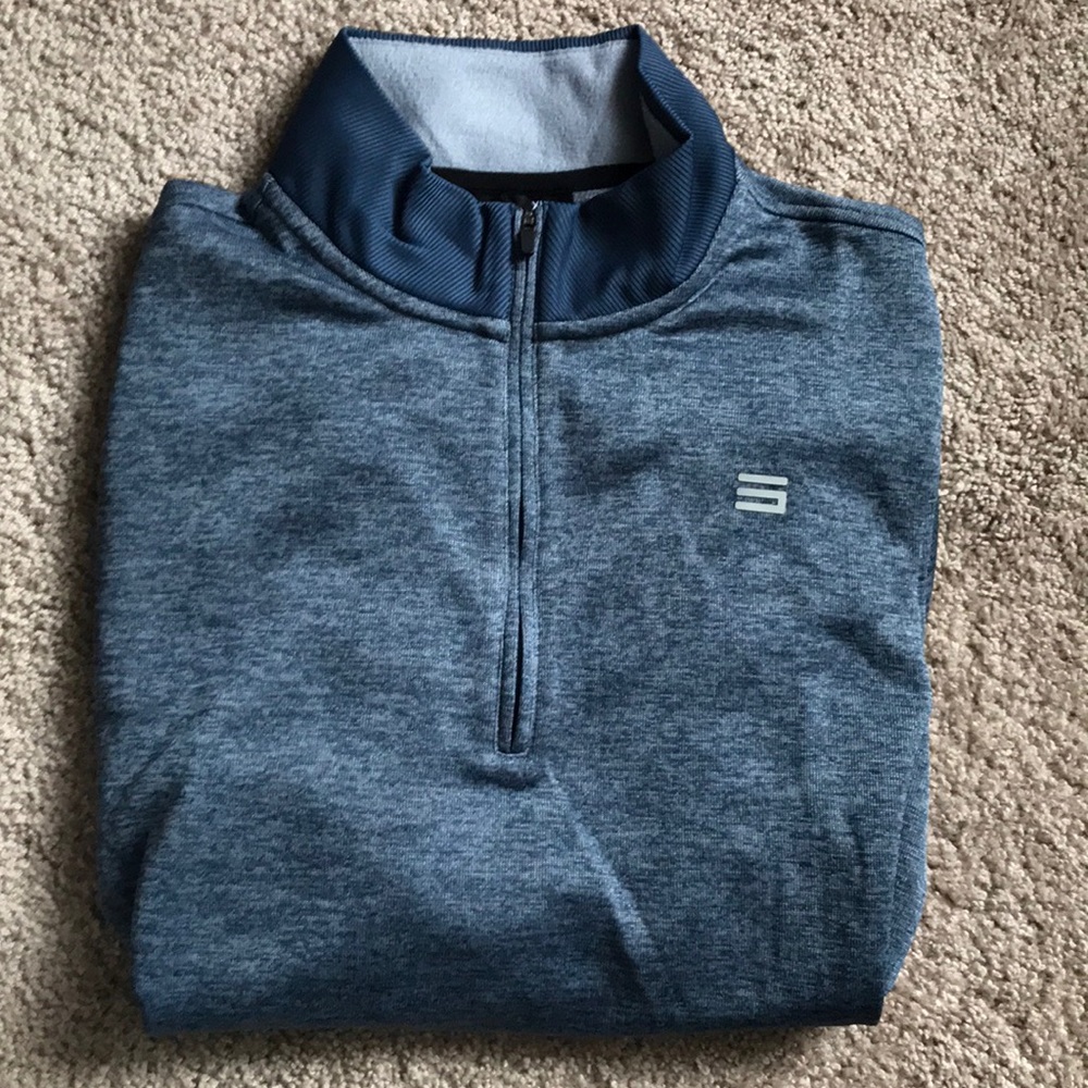 New Mens Fleece Golf Sweater